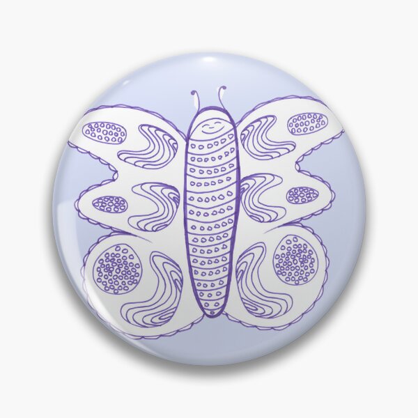 Item preview, Pretty Purple  Friendly Flutterby designed and sold by KazM.