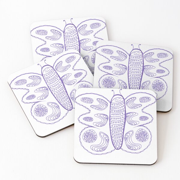 Item preview, Pretty Purple  Friendly Flutterby designed and sold by KazM.