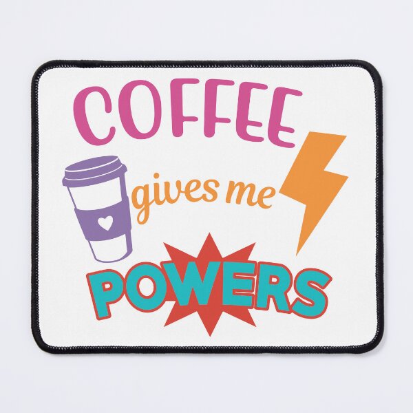 Item preview, Coffee Gives me Power Design designed and sold by fun-times-store.