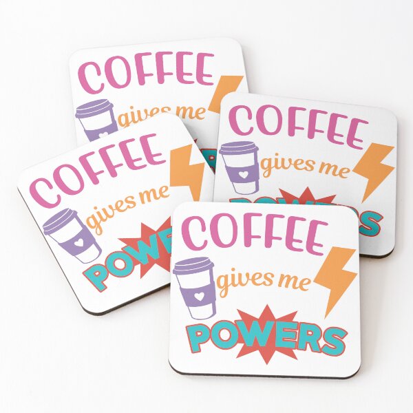 Item preview, Coffee Gives me Power Design designed and sold by fun-times-store.