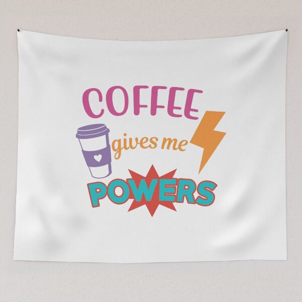 Item preview, Coffee Gives me Power Design designed and sold by fun-times-store.
