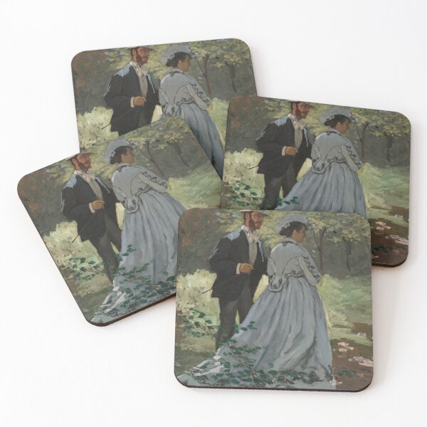 Item preview, Bazille and Camille by Claude Monet designed and sold by AgelessArt.