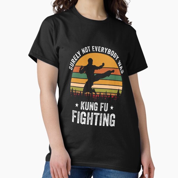 Artikel-Vorschau von Sicherlich war nicht jeder Kung Fu Fighting T-Shirt, designt und verkauft von walidou mansour.