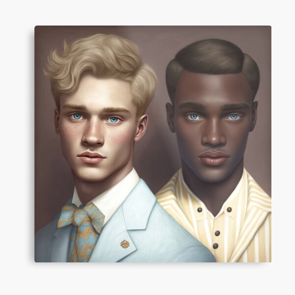 Handsome Boys Metal Print