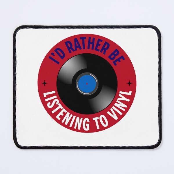 Item preview, I'd Rather Be Listening To Vinyl designed and sold by DreamSwiftly.