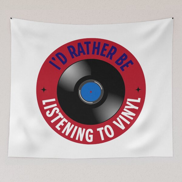 Item preview, I'd Rather Be Listening To Vinyl designed and sold by DreamSwiftly.