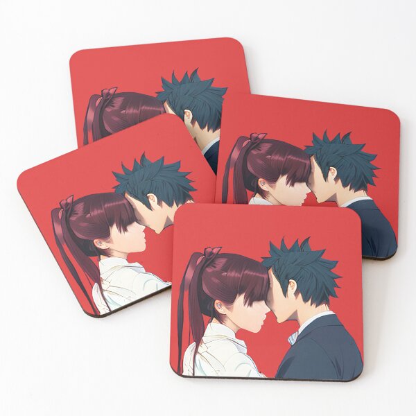 Item preview, Romantic Anime Couple Kissing designed and sold by AIPerfection.