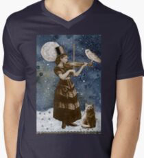 Snowfall Serenade V-Neck T-Shirt