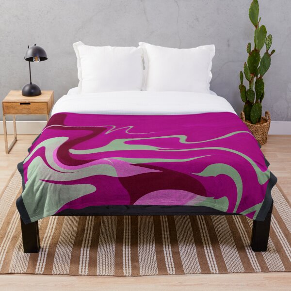 Item preview, Abstract art - Waves Pink designed and sold by ZeNNatalia.