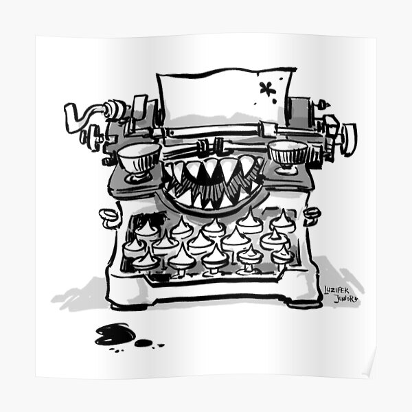 SCHREIBMASCHINE FROM HELL Poster