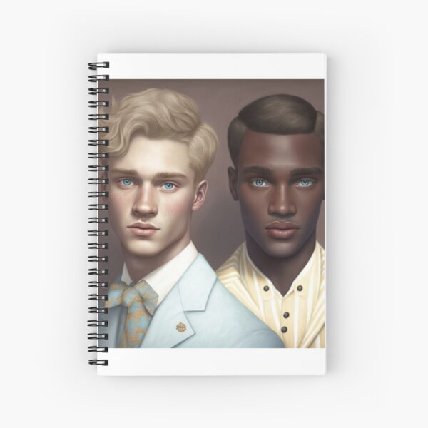 Handsome Boys  Spiral Notebook