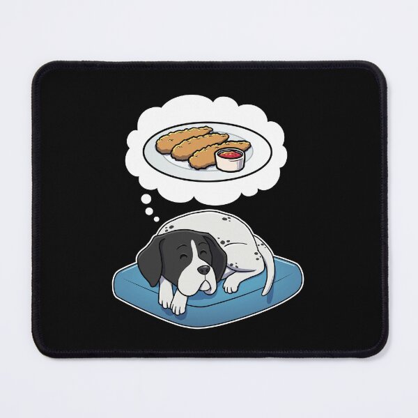 Item preview, English Pointer dreaming about Chicken Tenders designed and sold by DoggieDelights.