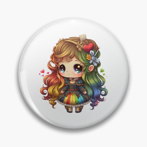 Item preview, Chibi Pride Princess - A Cute LGBTQ+ Design designed and sold by TheChibiStore.