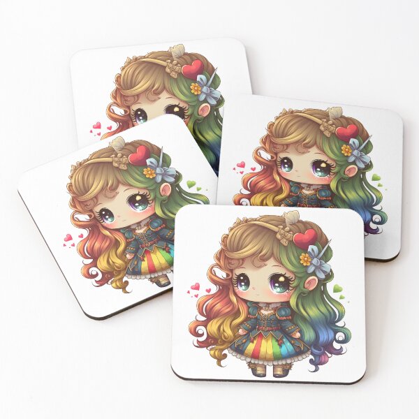 Item preview, Chibi Pride Princess - A Cute LGBTQ+ Design designed and sold by TheChibiStore.