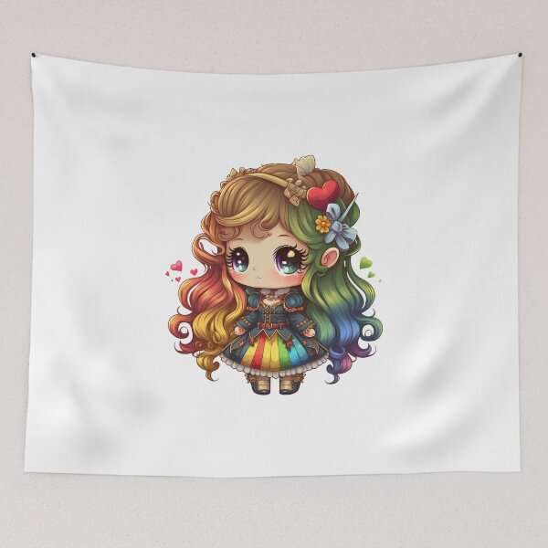 Item preview, Chibi Pride Princess - A Cute LGBTQ+ Design designed and sold by TheChibiStore.