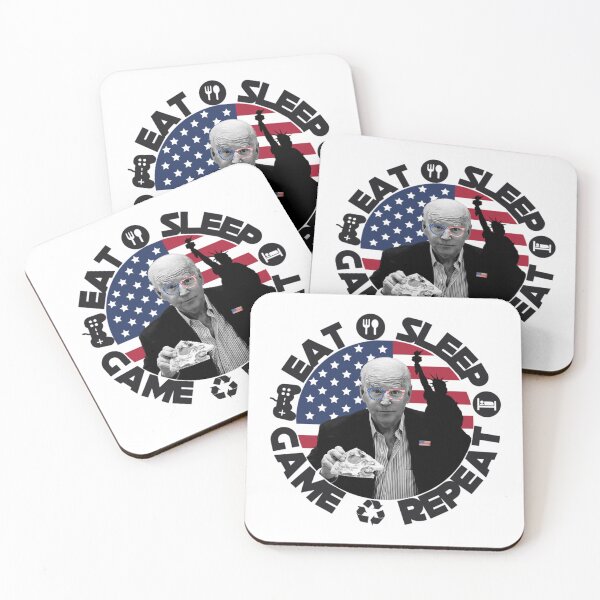 Item preview, Eat sleep game repeat    designed and sold by AlmaCollective.
