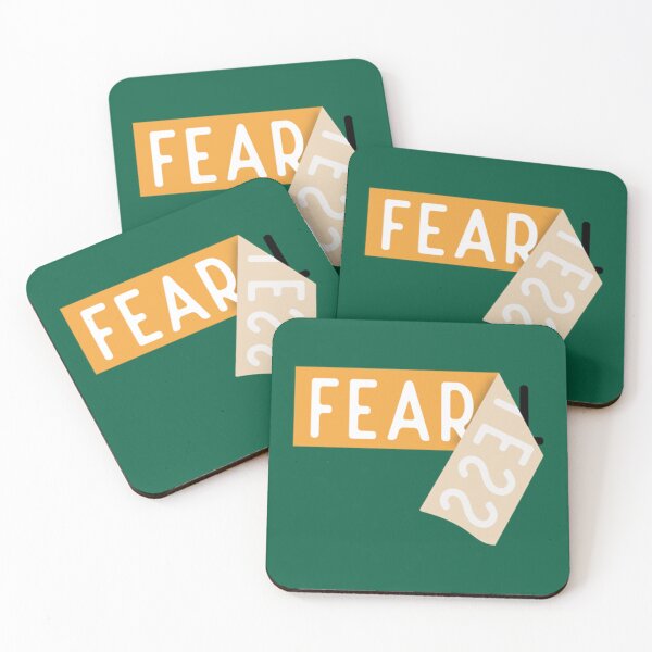 Item preview, Fearless peeled off typography design    designed and sold by AlmaCollective.