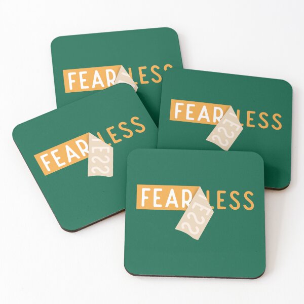 Item preview, Fearless peeled off typography design Premium Scoop    designed and sold by AlmaCollective.