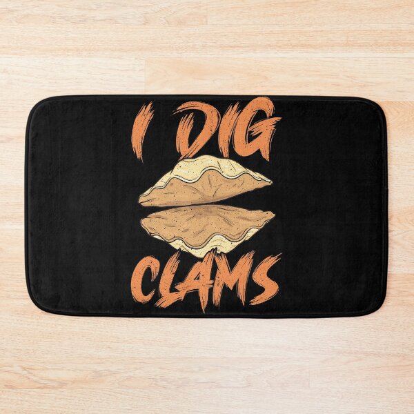 Item preview, I Dig clams Shellfish Digging Raking Shirt  designed and sold by funnytshirtemp.