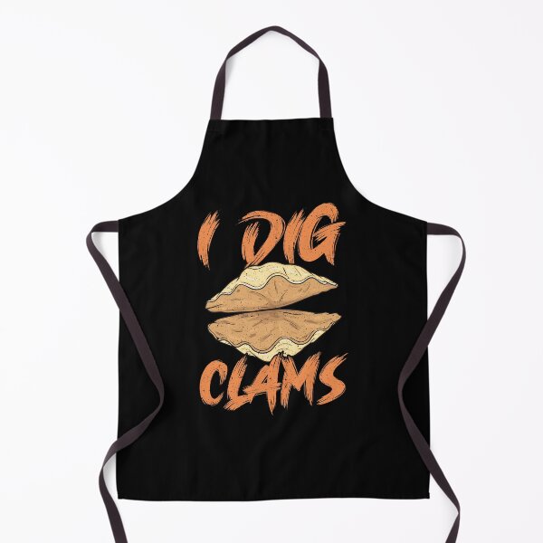 Item preview, I Dig clams Shellfish Digging Raking Shirt  designed and sold by funnytshirtemp.
