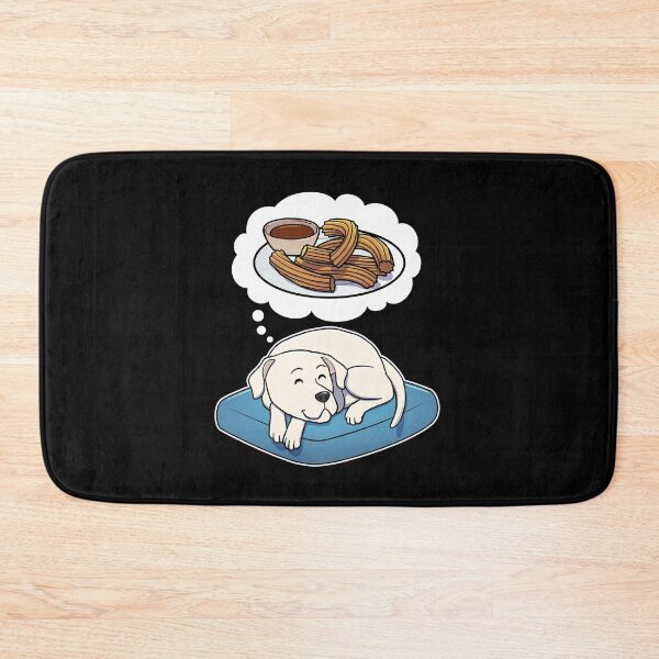 Item preview, Dogo Argentino dreaming about Churros designed and sold by DoggieDelights.