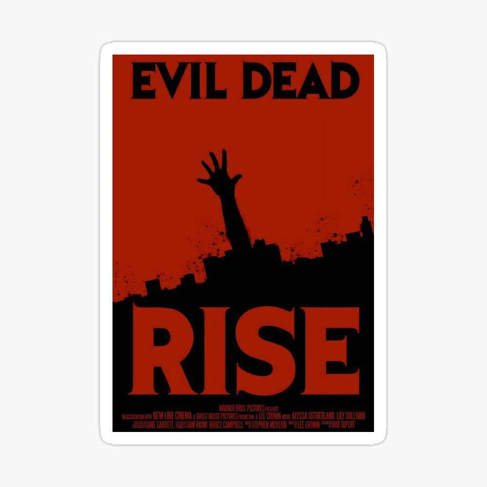 Evil Dead Rise Film 2023 Poster for Sale by cakarsetan