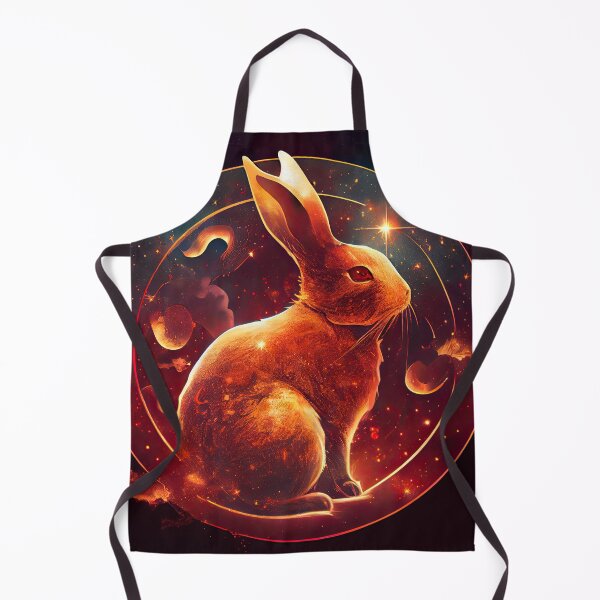 Item preview, Year of the Rabbit 2023 glowing red galaxy designed and sold by art8085.