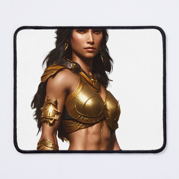 Item preview, Yrna the beautiful amazon princess fantasy concept art designed and sold by Soul-Crumbs.