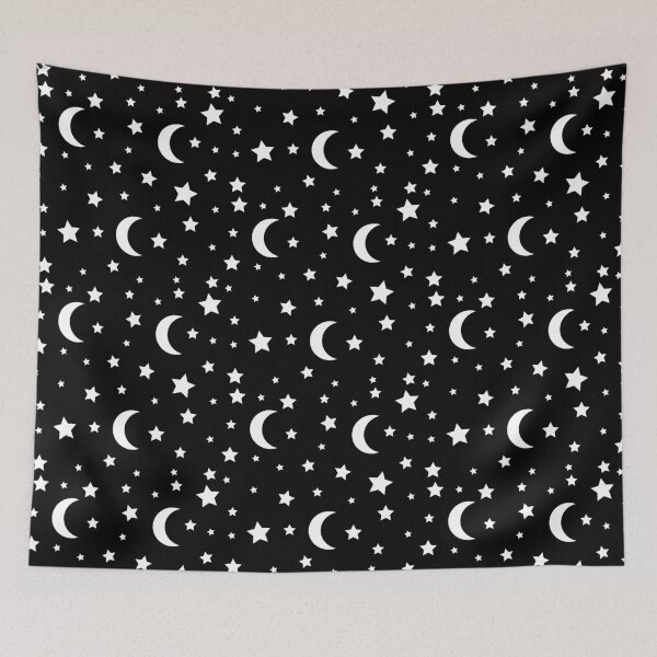 Item preview, Moon and Stars designed and sold by thepinecones.