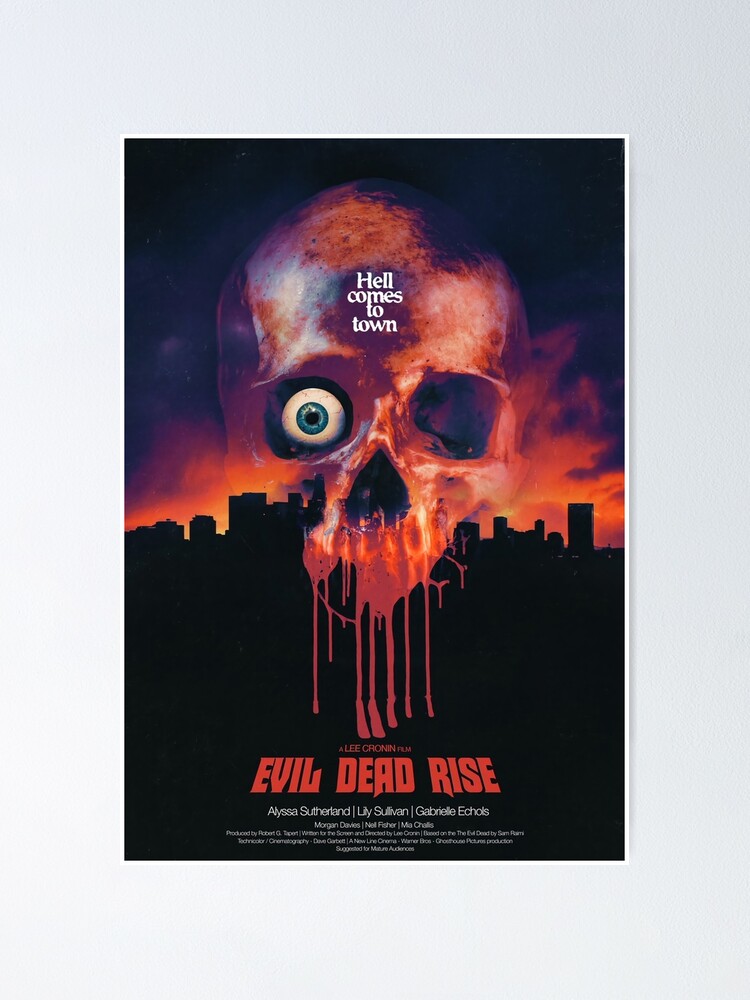 Evil Dead Rise Film 2023 Poster for Sale by cakarsetan