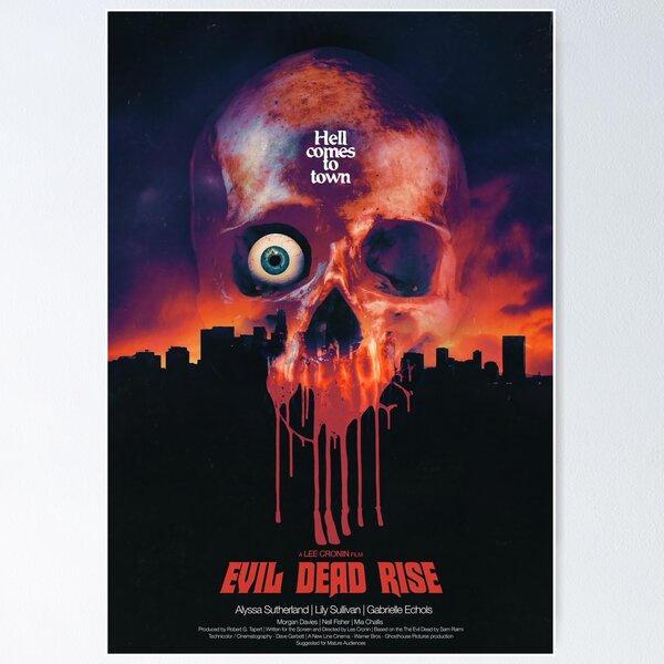 Evil Dead Rise 2023 Poster for Sale by cakarsetan