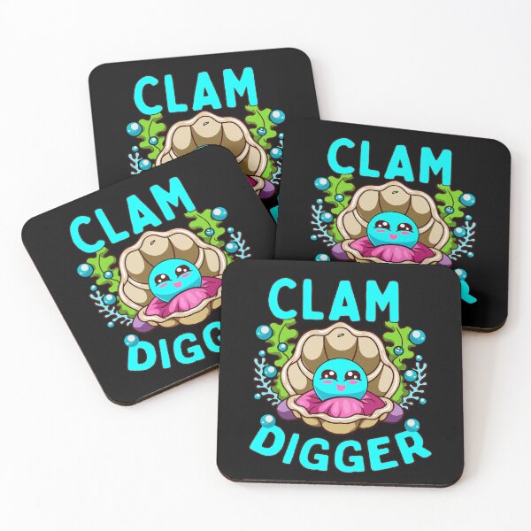 Item preview, Clam Digger Quahogs Shellfish Digging Raking Shirt  designed and sold by funnytshirtemp.