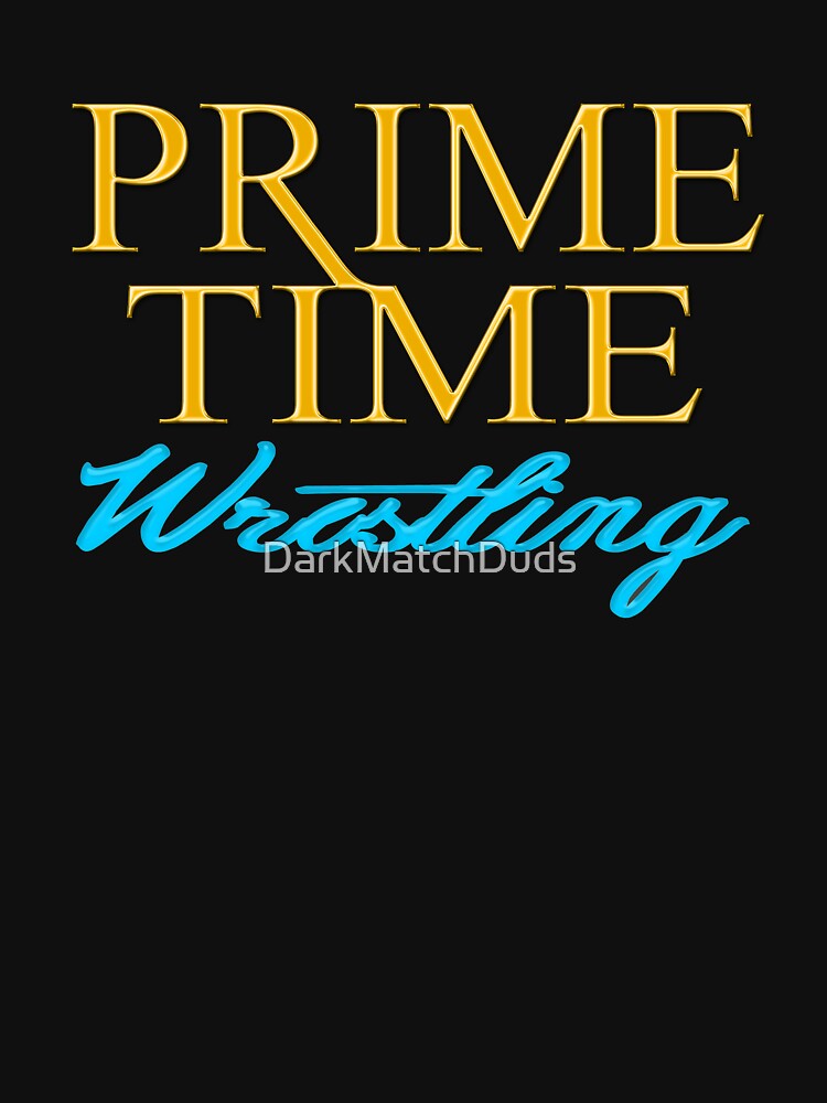 Thumbnail 7 of 7, Essential T-Shirt, Prime Time Wrestling designed and sold by DarkMatchDuds.