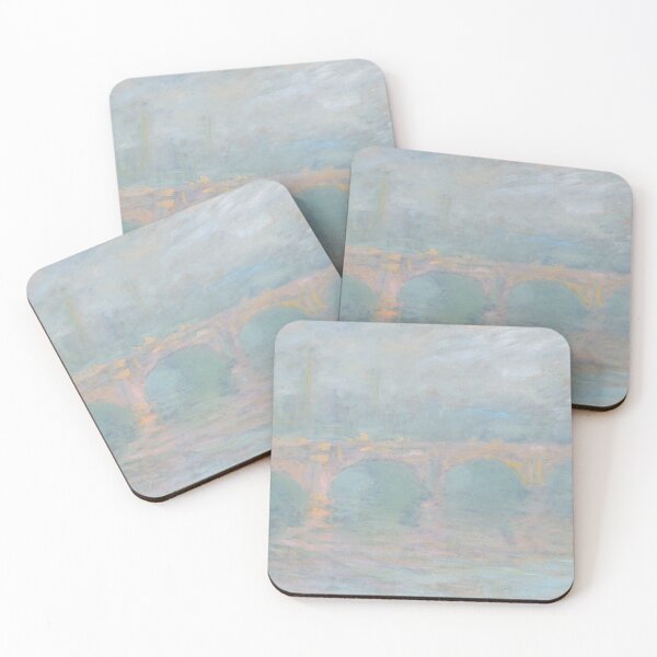 Item preview, Waterloo Bridge, Sunset by Claude Monet designed and sold by AgelessArt.