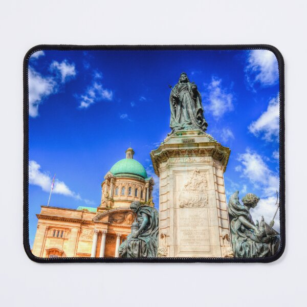Item preview, Queen Victoria Statue And Hull City Hall designed and sold by Paul Thompson Photography.