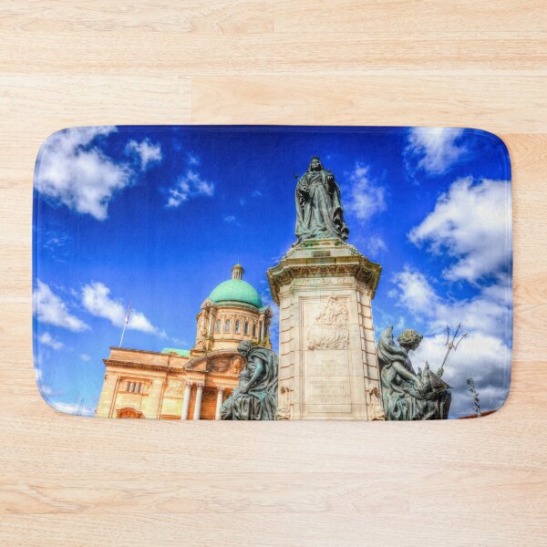 Item preview, Queen Victoria Statue And Hull City Hall designed and sold by Paul Thompson Photography.