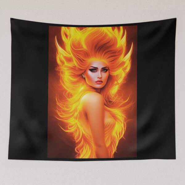 Item preview, fiery beauty designed and sold by FineArtworld7.