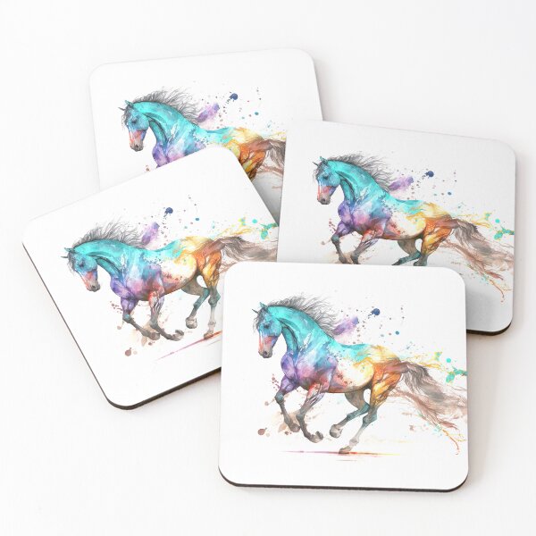 Item preview, Horese running dynamic equine art designed and sold by CameltStudio.