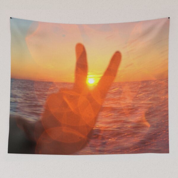 Item preview, Sunset Peace Sign designed and sold by Nalinne Jones.