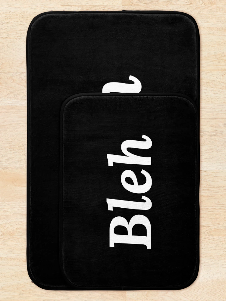 Thumbnail 5 of 6, Bath Mat, Bleh designed and sold by DREAMY XPRESS.