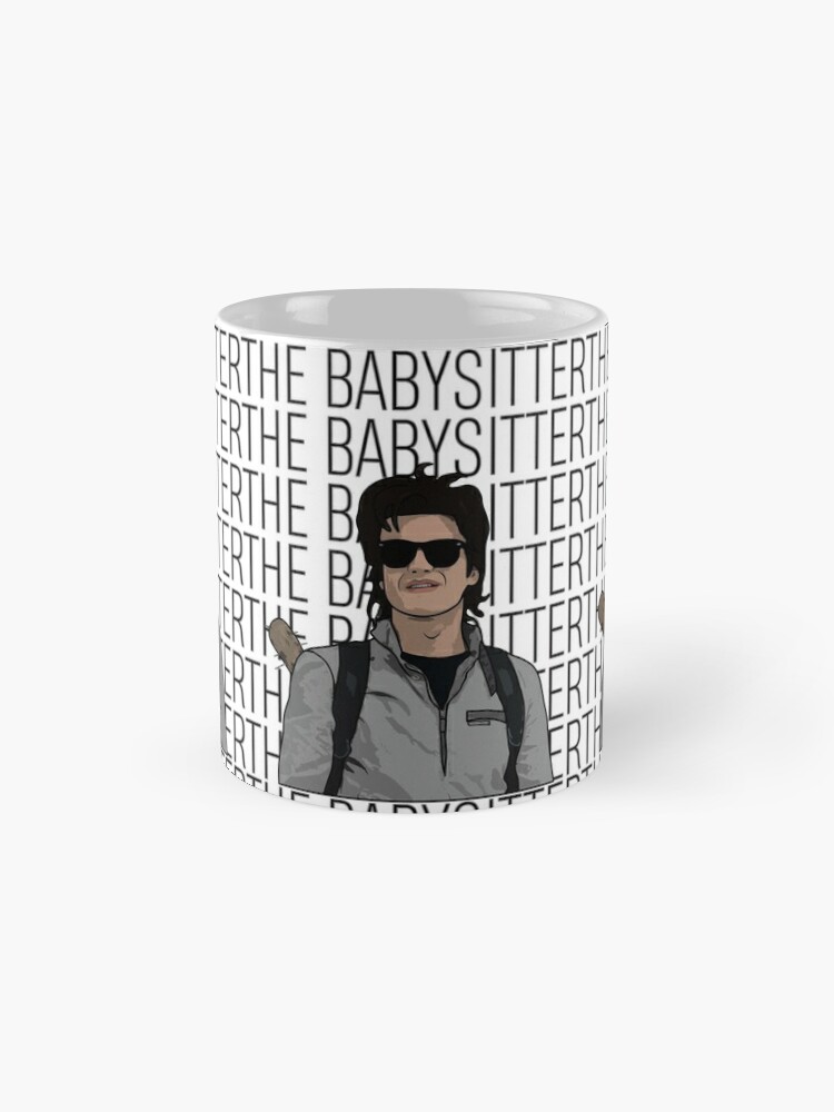 Stranger Things Steve The Babysitter Portrait Mug - Best Seller Shirts  Design In Usa