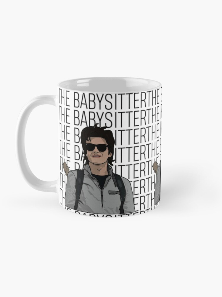 Stranger Things Steve The Babysitter Portrait Mug - Best Seller Shirts  Design In Usa