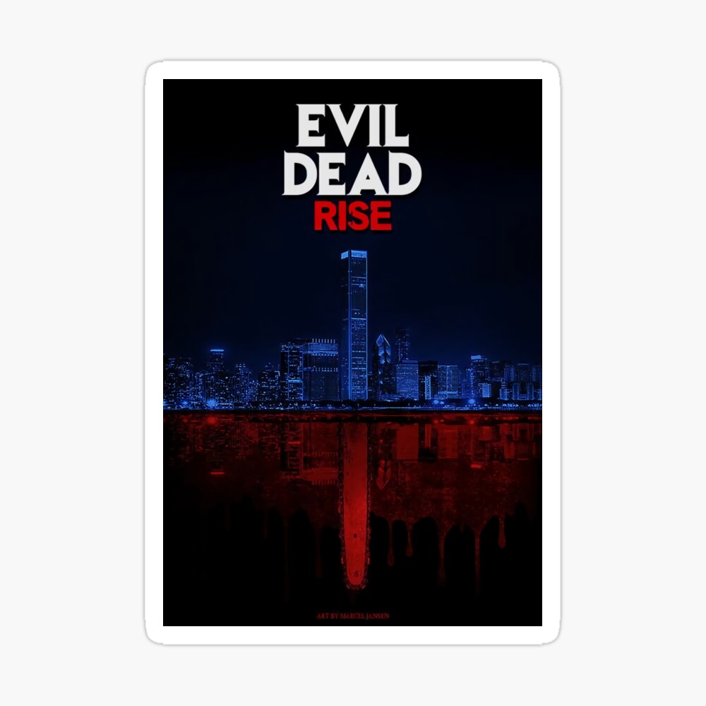 Evil Dead Rise Film  Sticker for Sale by sarisuwarni35