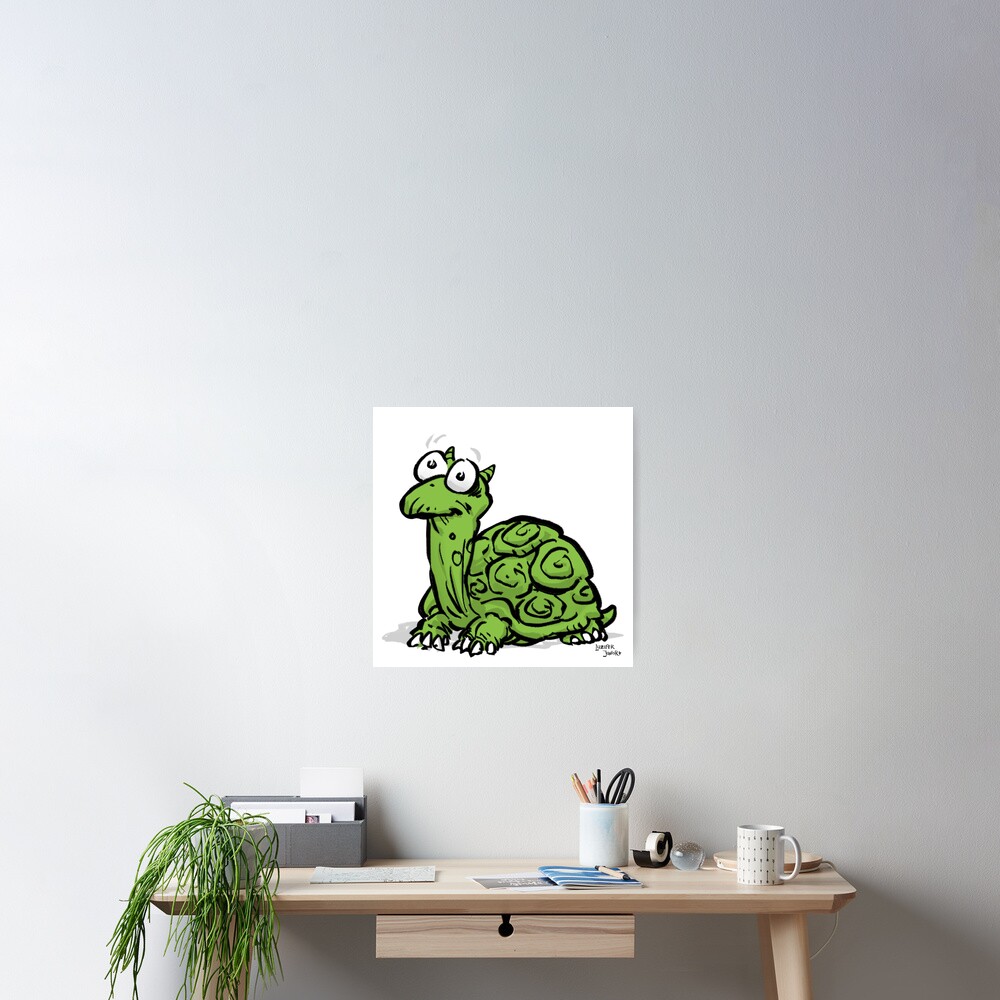 CORNIBUS SCHILDKRÖTE FARBIG Poster