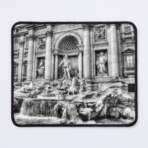 Item preview, Trevi Fountain, Black And White designed and sold by Paul Thompson Photography.