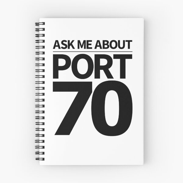 Item preview, Ask me about port 70 [black text] designed and sold by cat K..