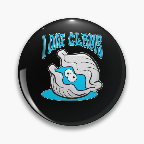 Item preview, I Dig clams Shellfish Digging Raking Shirt  designed and sold by funnytshirtemp.