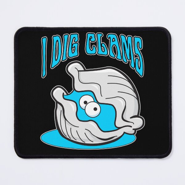 Item preview, I Dig clams Shellfish Digging Raking Shirt  designed and sold by funnytshirtemp.