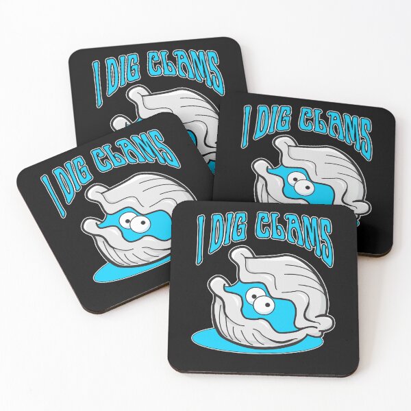 Item preview, I Dig clams Shellfish Digging Raking Shirt  designed and sold by funnytshirtemp.