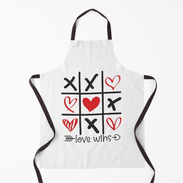 Item preview, Tic Tac Toe Xs and Os Noughts And Crosses Valentines Hearts Love Wins designed and sold by Dolphin Graphic.